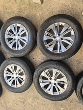 9828185580 CERCHI IN LEGA CON GOMME PEGEOUT 208 2008 215 65 15 DOT 21