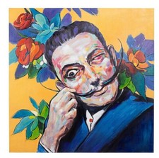 QUADRO STAMPA OLIO 100X100 CM