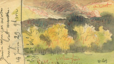Disegno a matita francese
