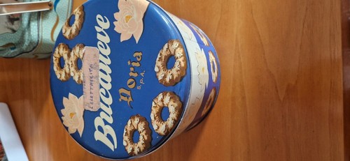 Scatola latta biscotti doria - biscotti,