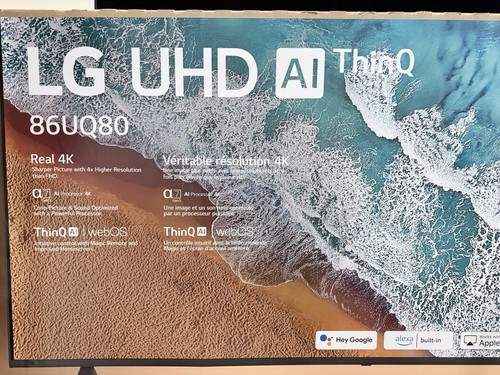 Uhd thinq 86uq80 - lg, ricambi