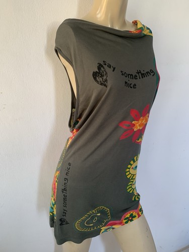 Canotta desigual collo - canotta,