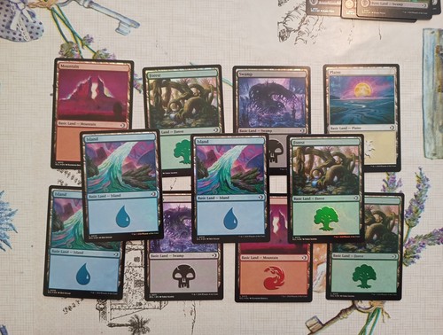 Lotto mtg land foil - mtg,