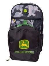 Zaino John Deere nero/grigio