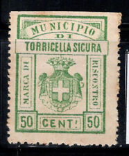 Sicuro Torricella - MNH 100% Italia entrate comunali 50 centesimi, Feedback