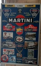 Targa Cartello Lancia Martini Racing