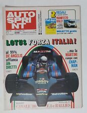 53423 Autosprint a. XIX n. 45 1979 - Lotus / De Angelis - NO MANIFESTO
