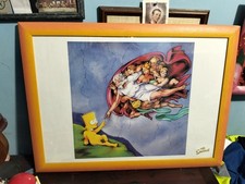 Quadro pop art Bart Simpson