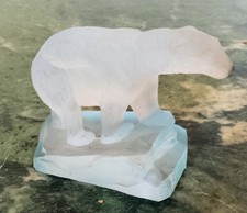 Jolie figurine cristal ours - cristal,