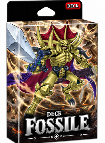 Yugioh mazzo deck - yugioh!, fossile