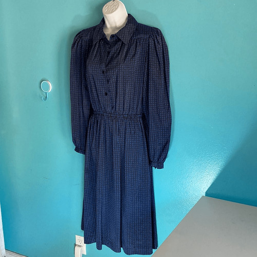 Abito midi vintage halston - midi, iii