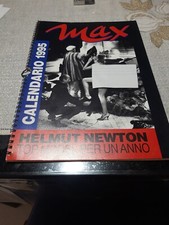 Calendario MAX  1995  TOP MODEL PER UN ANNO  foto Helmut Newton. Ottimo. 