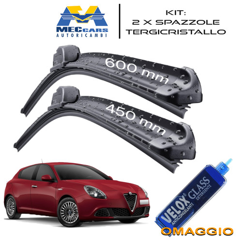 Kit spazzole tergicristallo - spazzole,