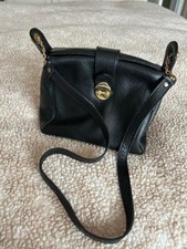 Luis Esteve black leather bag