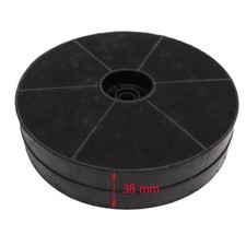 Filtro a carboni attivi antiodore diametro 17 Cm cappa Faber Smeg Rex Electrolux