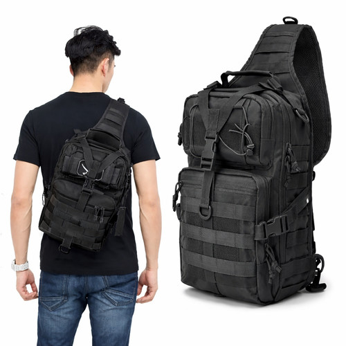 Zaino tactical sling crossbody - tactical,