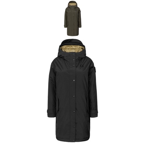 Parka blu donna - parka,