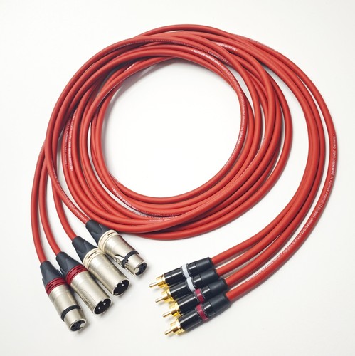 Cavo rca xlr 4x2 - rca, 4x2,0