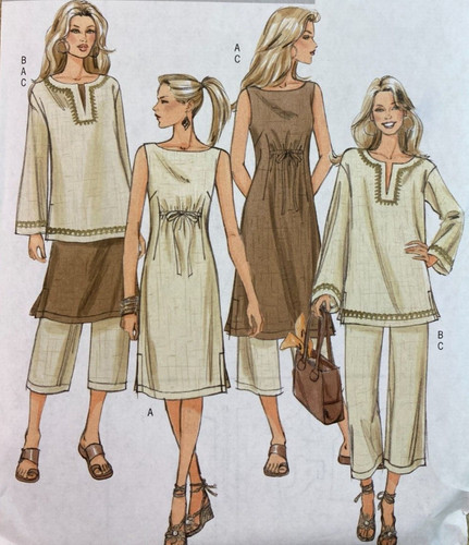 Abito pantalone tunica - , boho