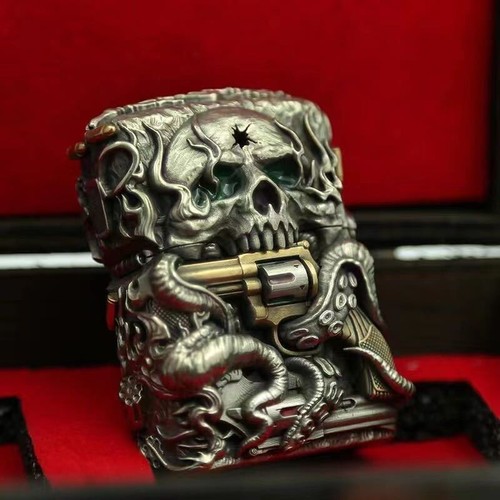 Zippo accendino olio revolver
