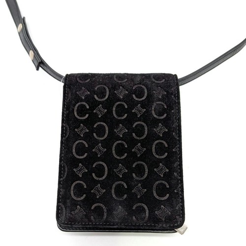 Portafoglio tracolla celine - a,
