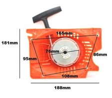 Avviatore STARTER per motosega a scoppio 52cc-58cc carter accensione universale