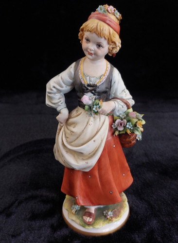 Statuina capodimonte irene - statuina, 10"