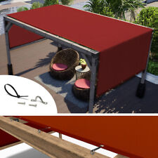 ColourTree Pergola Copertura Parasole Ricambio Universale Tettoia,Rosso