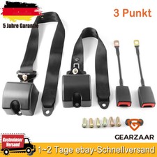 2x 3 punti cintura automatica cintura di sicurezza universale frusta e prova elettrica