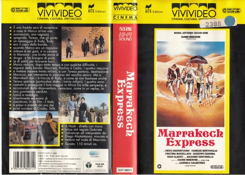 Marrakech express vhs - marrakech,