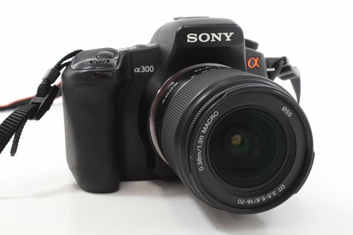 Sony alpha a300 70mm - sony, 18-70mm
