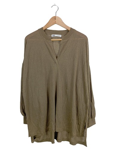 Zara maglia con scollo - con, v