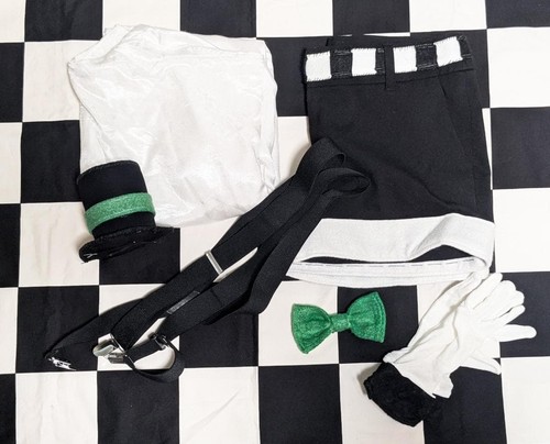 Parrucca costume cosplay zucca