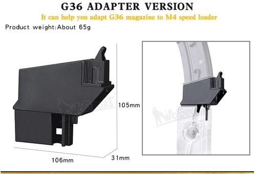 Softair lever speedloader - speedloader, g36