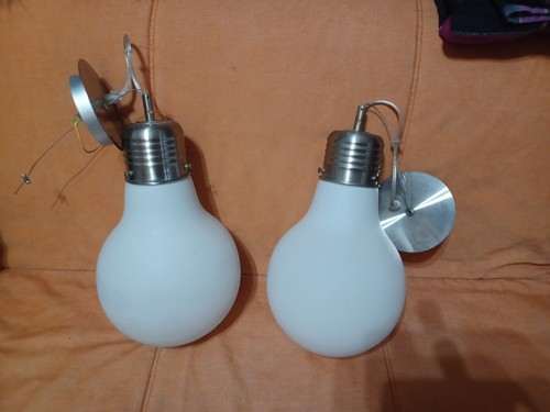 Pair chandeliers opaline - chandeliers,