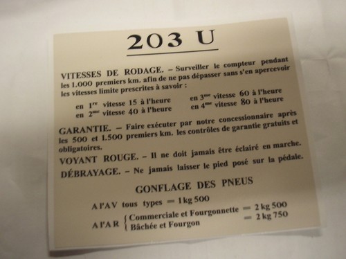 Autocollant boite gants - autocollant,