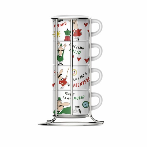 Bialetti cappuccinotassen set - bialetti, cappuccinotassen-set