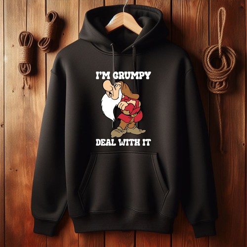 Grumpy hoodie funny - funny,