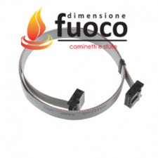 CAVO FLAT CONNETORE 10 POLI LUNGH. 80 cm PER STUFE PELLET ARCE CLAM Cod.0006