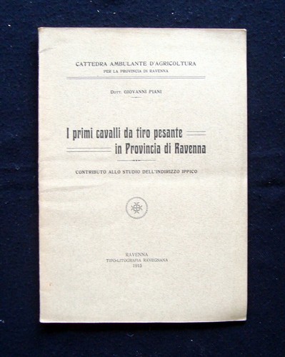Piani giovanni primi cavalli - i,