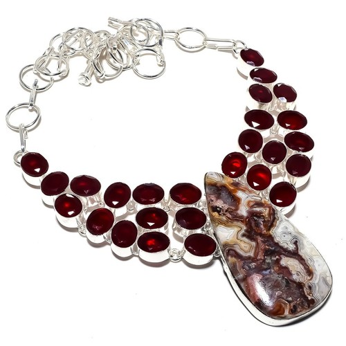 Collana gioiello argento - in,