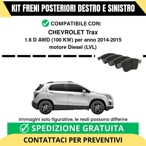 Pastiglie freno posteriori - freno,