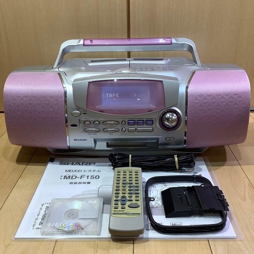 Sharp f150 md cassetta - cd,