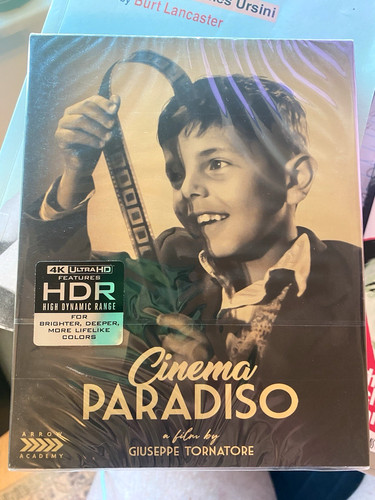 Cinema paradiso uhd blu ray - cinema, blu-ray