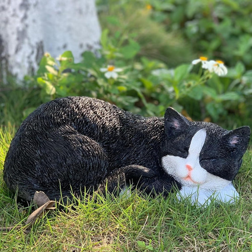 Statua forma gatto - a,