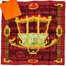 Hermes Scarf 90 'La Berline