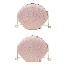 2X Borsa da Sera Un Tracolla
