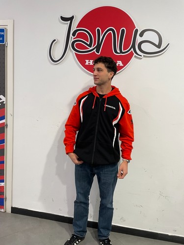 Honda zip hoodie taglie - honda,