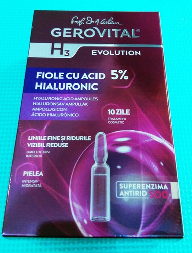 Fiale siero anti - age, gerovital