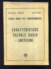 Caratteristiche valvole radio - caratteristiche,